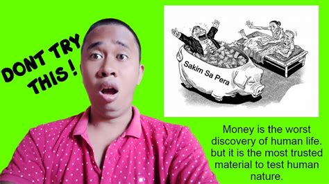 sakim sa pera in english